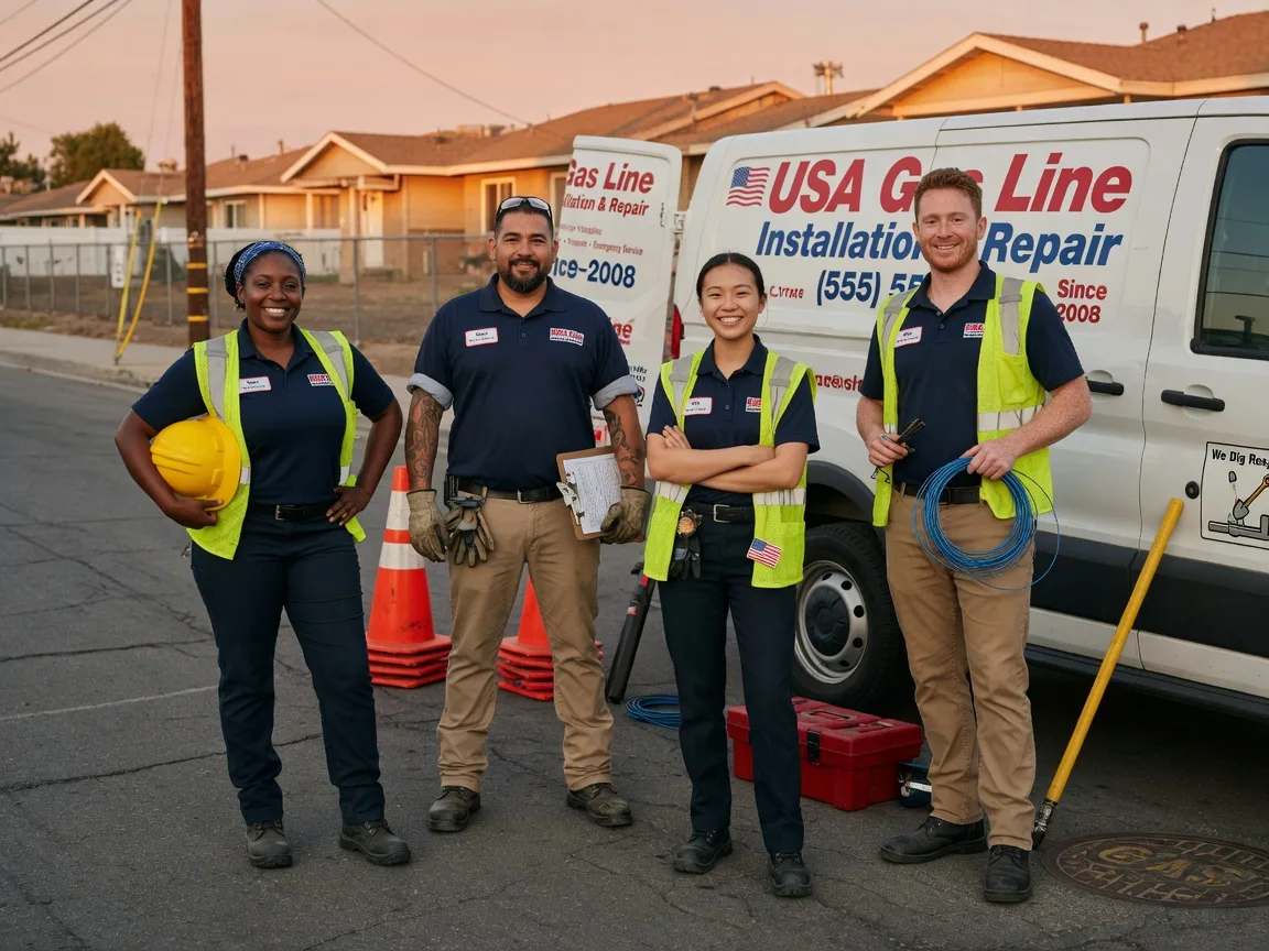 Gas Line Installation company in Kingman, IN